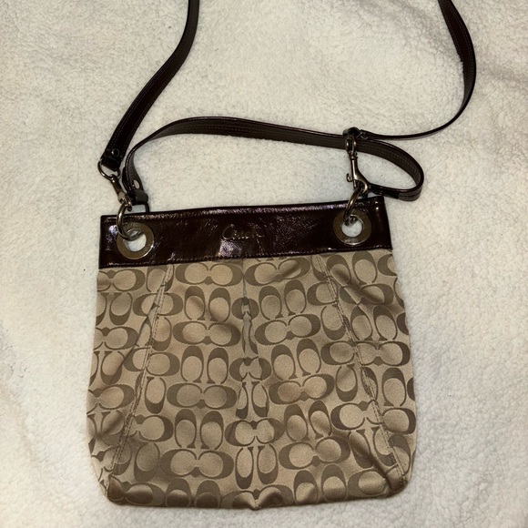 Coach Monogram Crossbody Bag - Picture 2 of 5